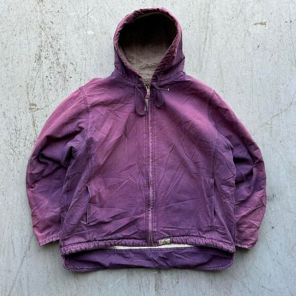 Vintage purple Carhartt style workwear jacket size xl - Picture 1 of 5